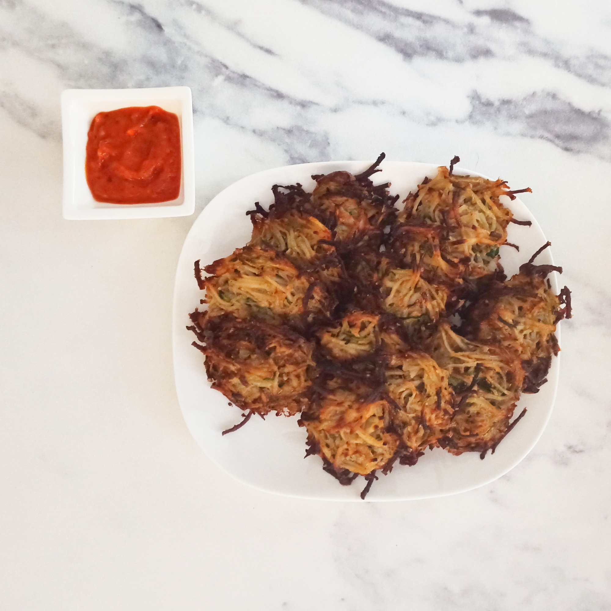 לביבות טבעוניות אפויות