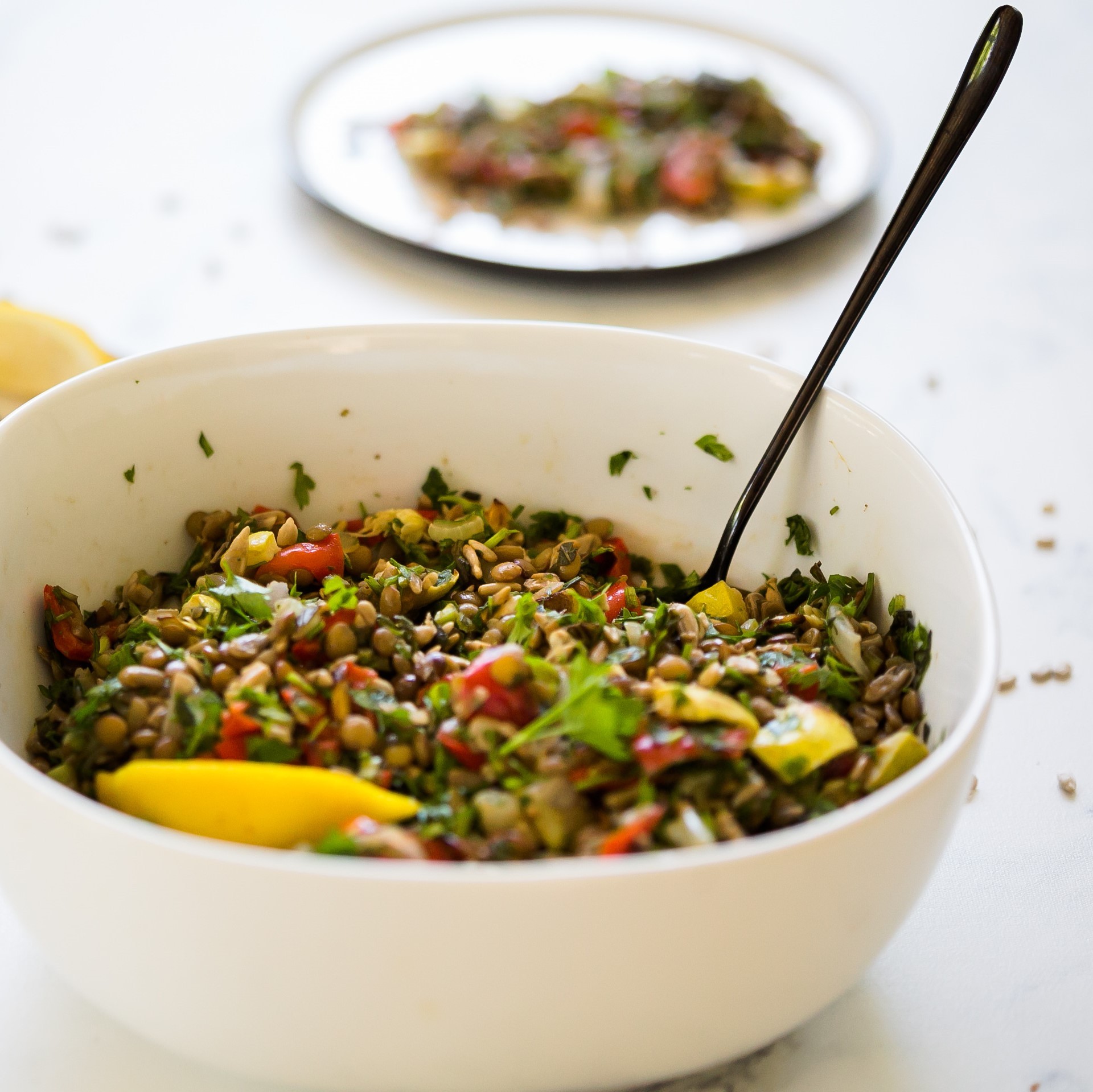 סלט מסדנת קטניות